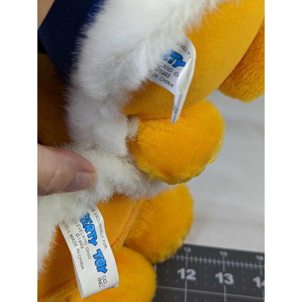 Liberty Toy Lion Plush Lot 16 12 Inch 1993 King the Jungle Crown Robe Stuffed - Picture 8 of 9